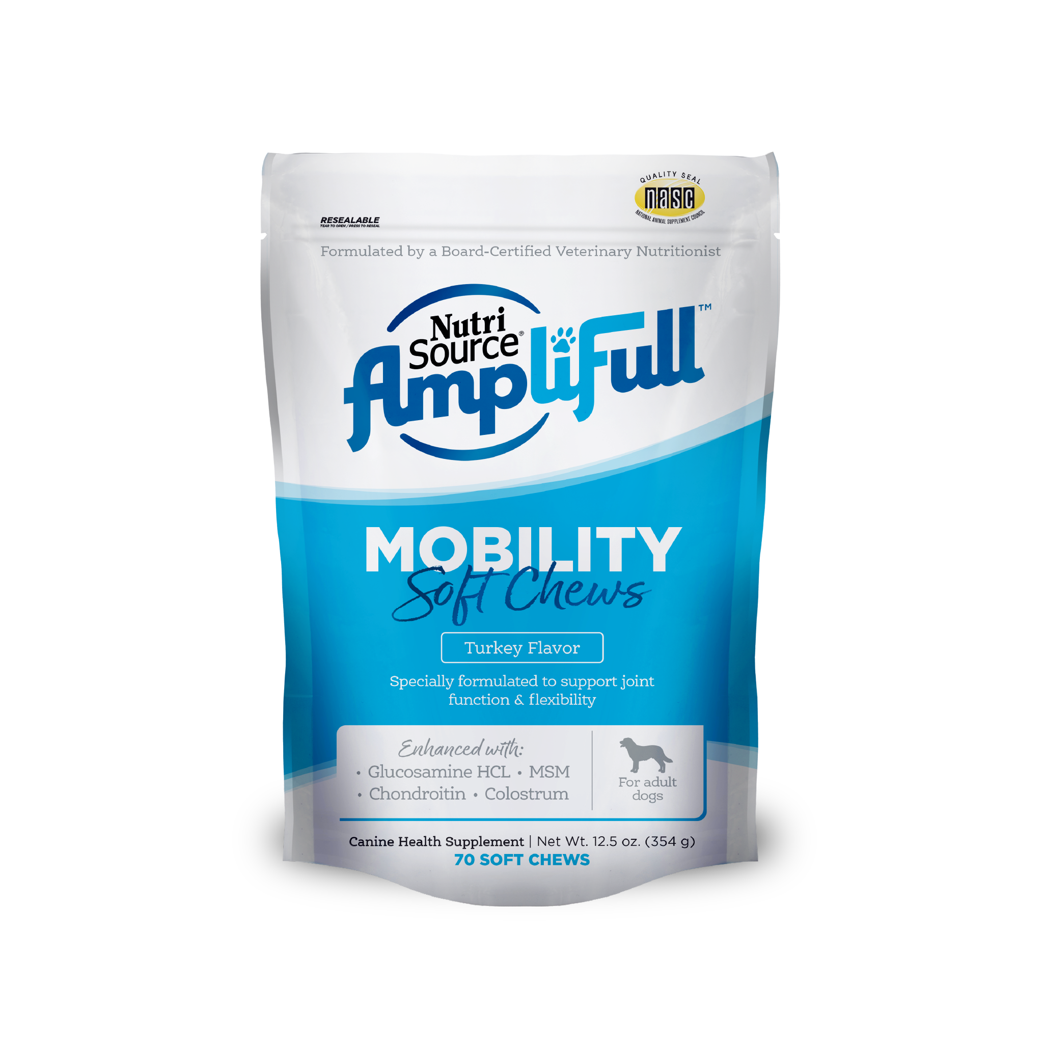 BUY Mobility Dog Supplements | AmpliFull | NutriSource Pet Foods