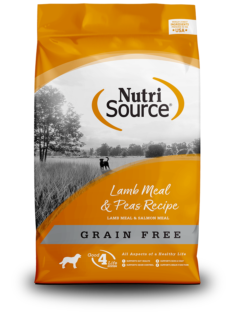 Grain Free Lamb Meal & Peas - bag front