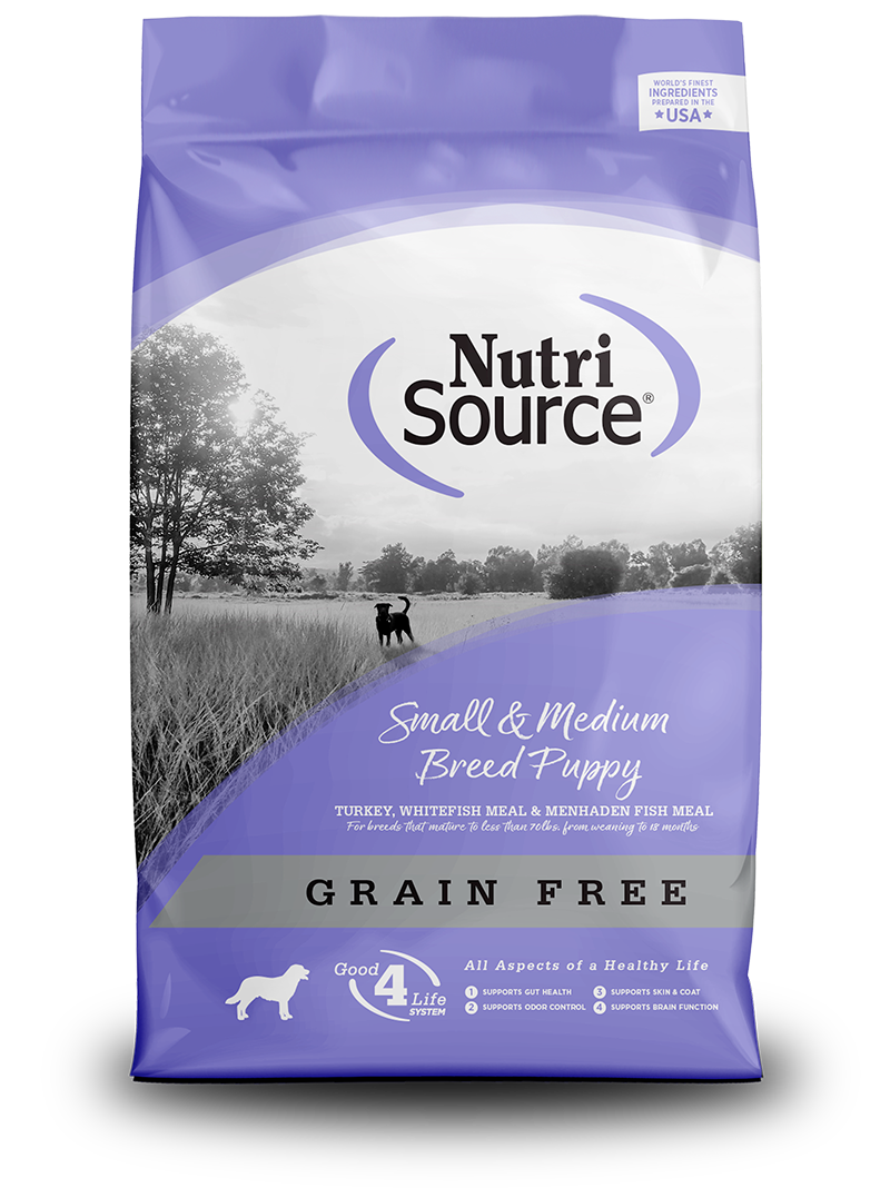 Grain Free Small and Medium Breed Puppy - bag front