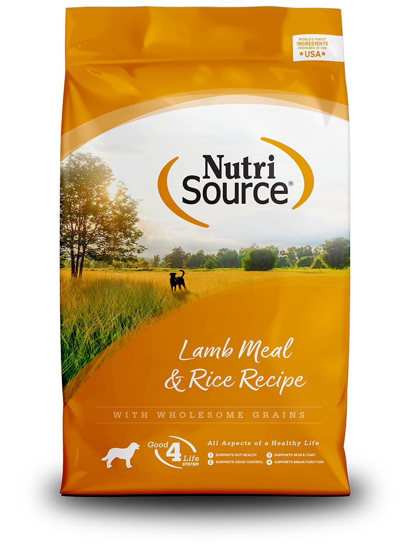 Lamb Meal & Rice - bag front