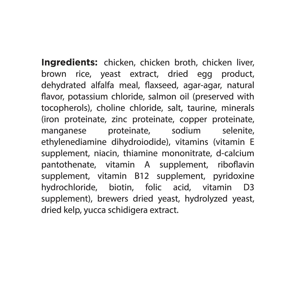 Ingredient Statement