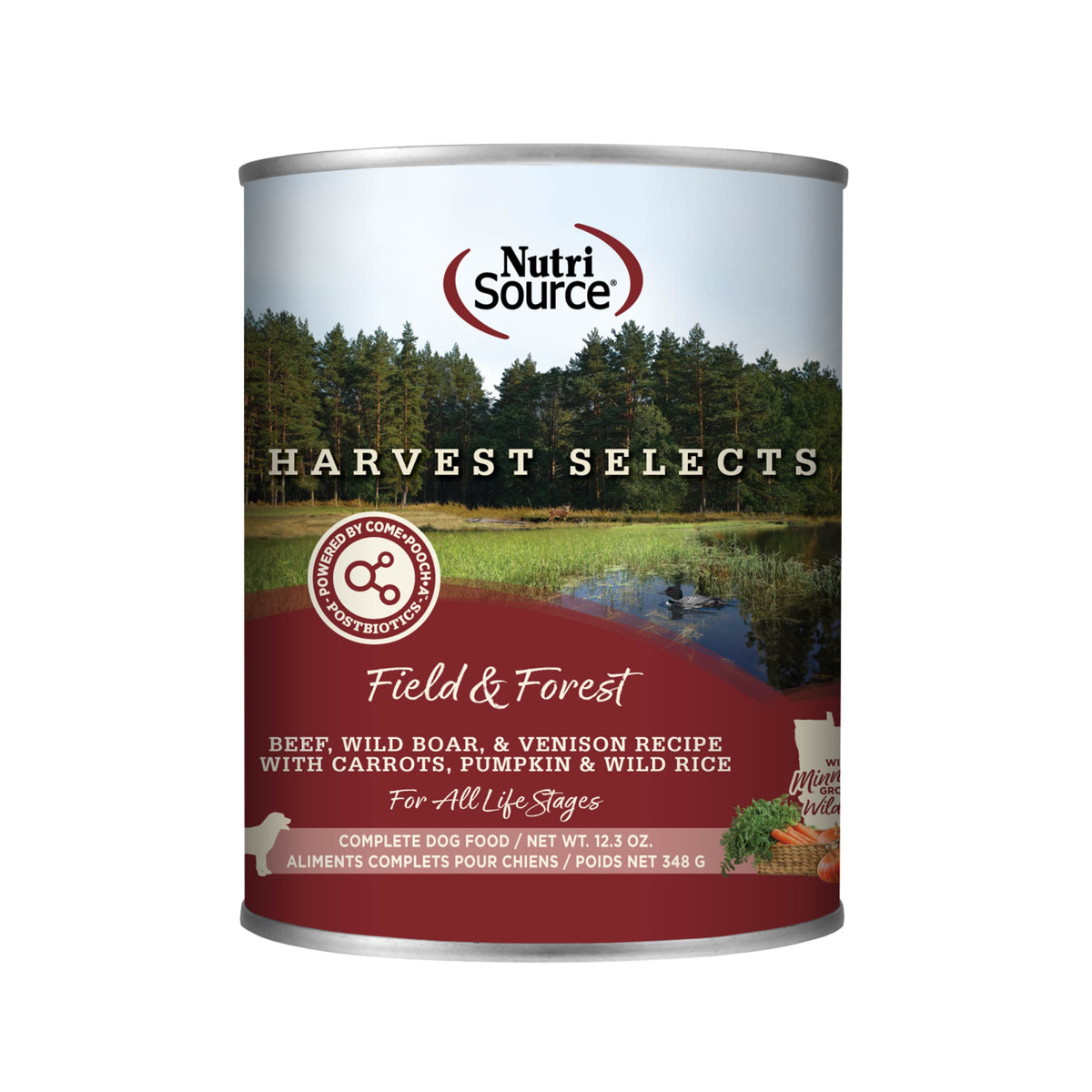 Field & Forest Front of Can