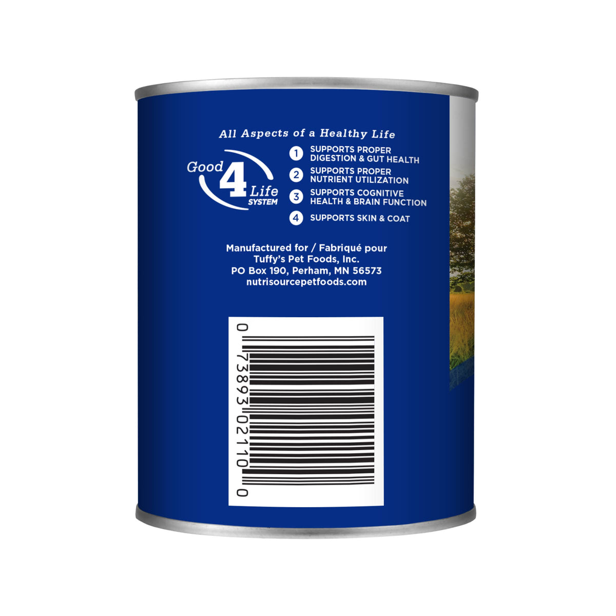 back of can and UPC