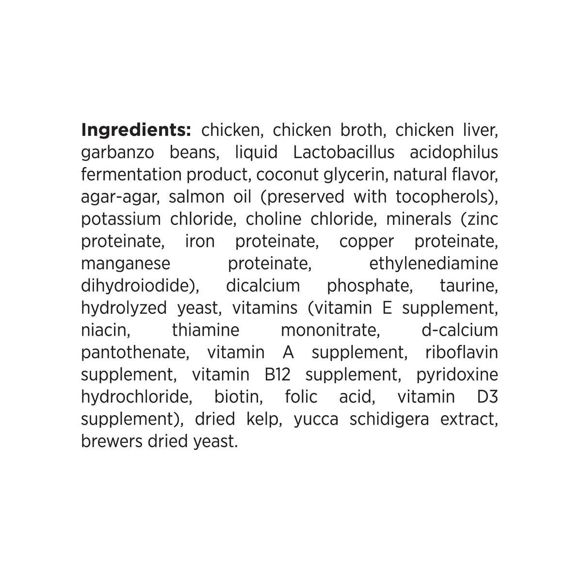 Ingredient Statement