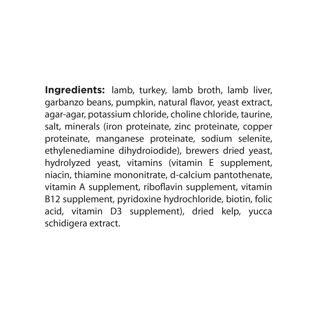 Ingredient Statement