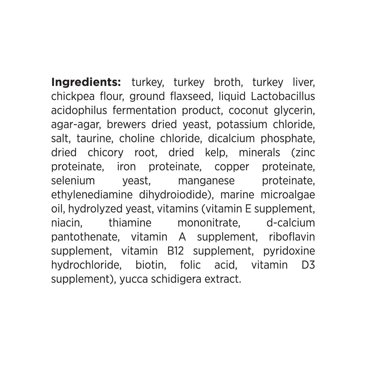 Ingredient Statement