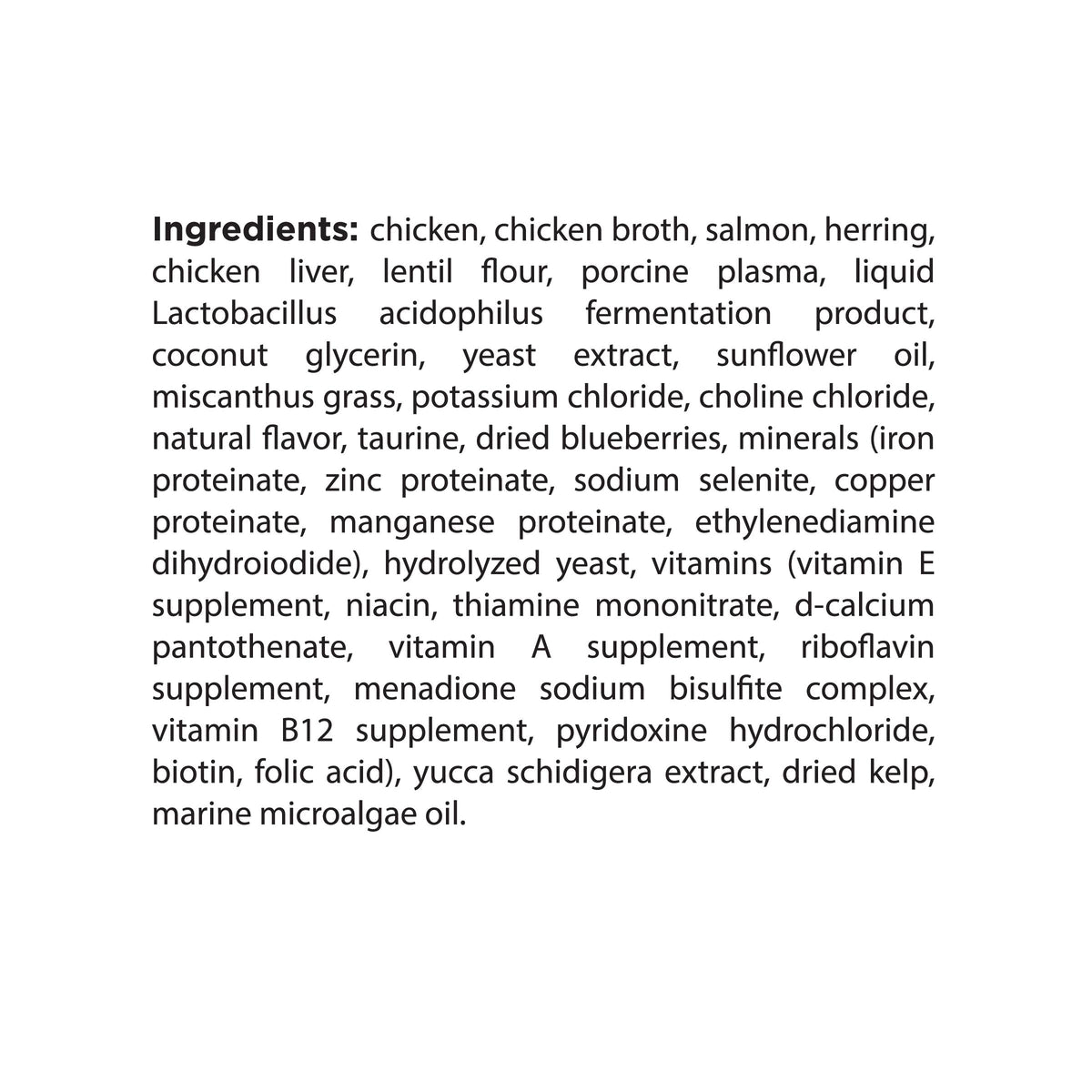 Ingredient Statement