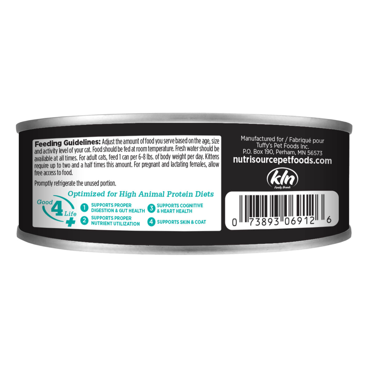 Classic Catch with Trout, Haddock & Cod
GRAIN FREE back of can