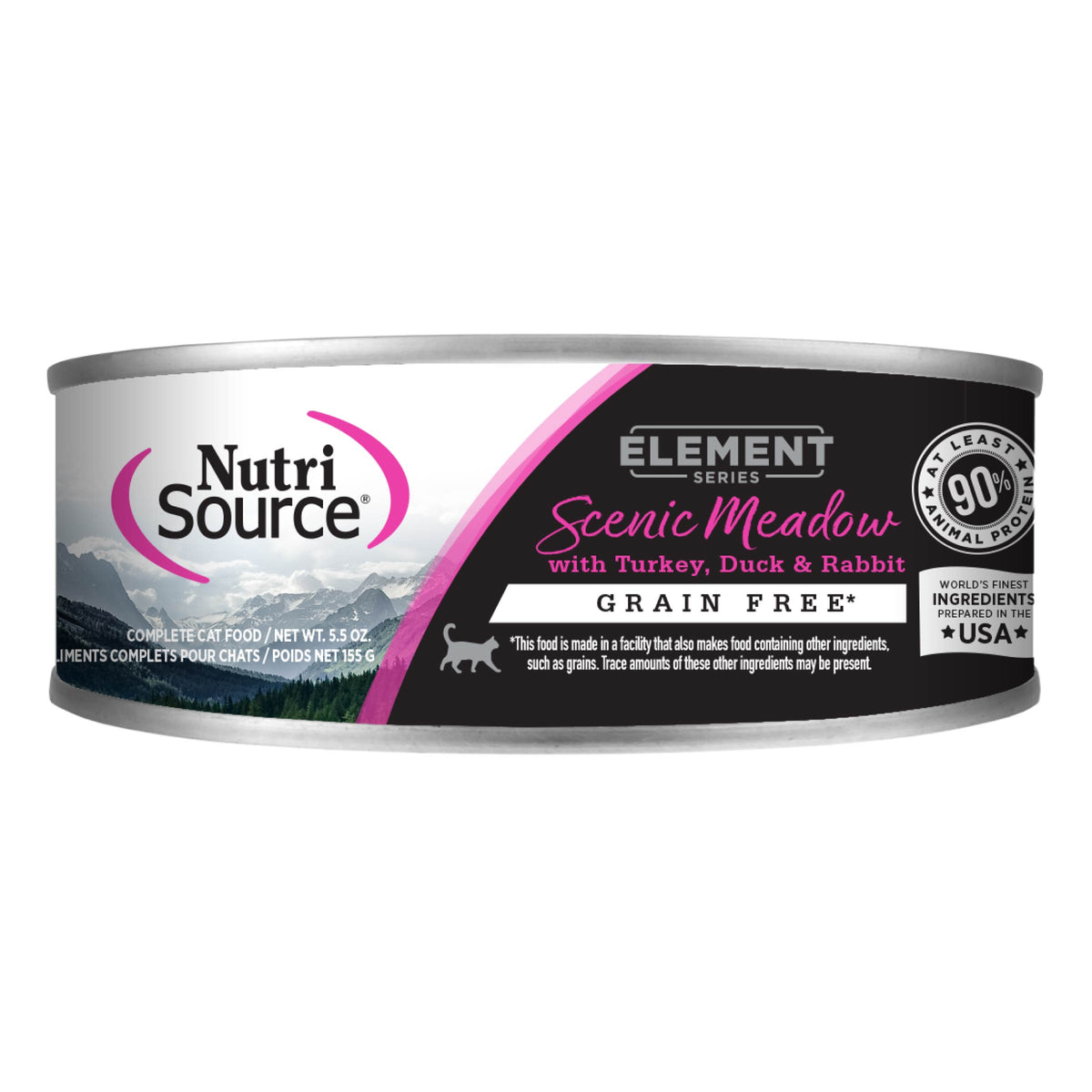 Scenic Meadow with Turkey, Duck & Rabbit
GRAIN FREE front of can