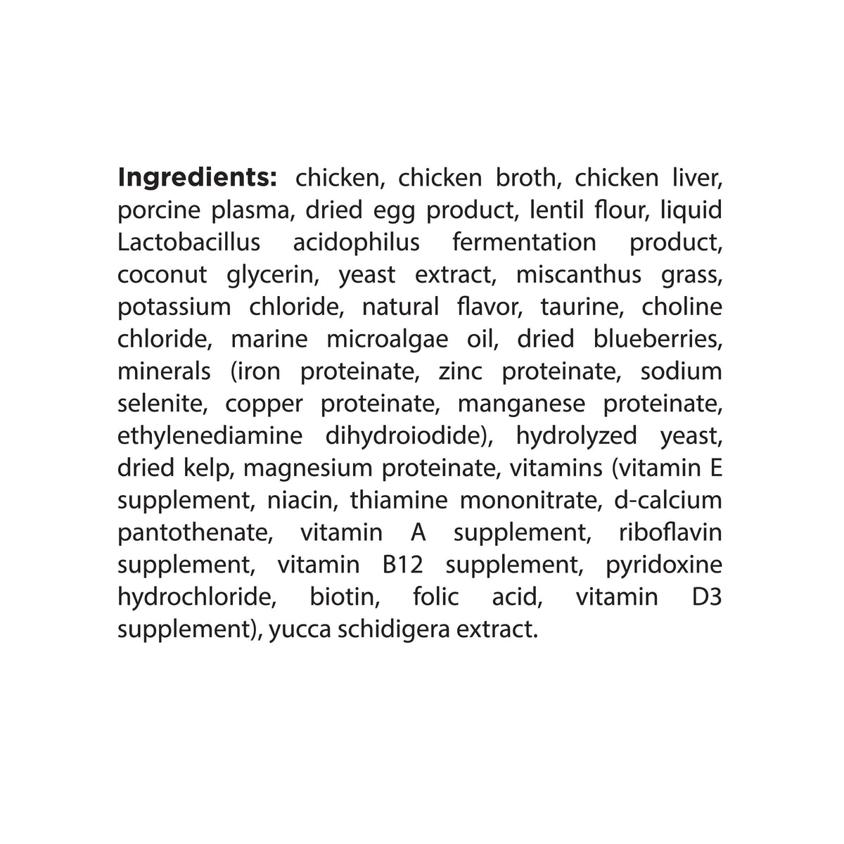 Ingredient Statement