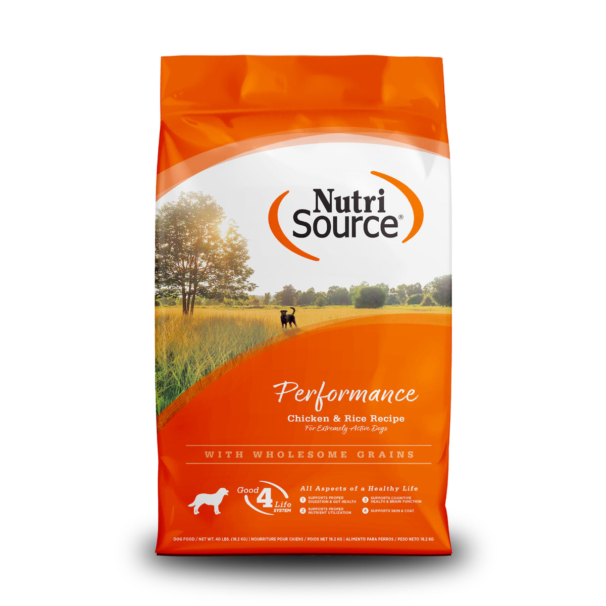 Performance Chicken & Rice Recipe
Tor Extremely Active Dogs front of bag
