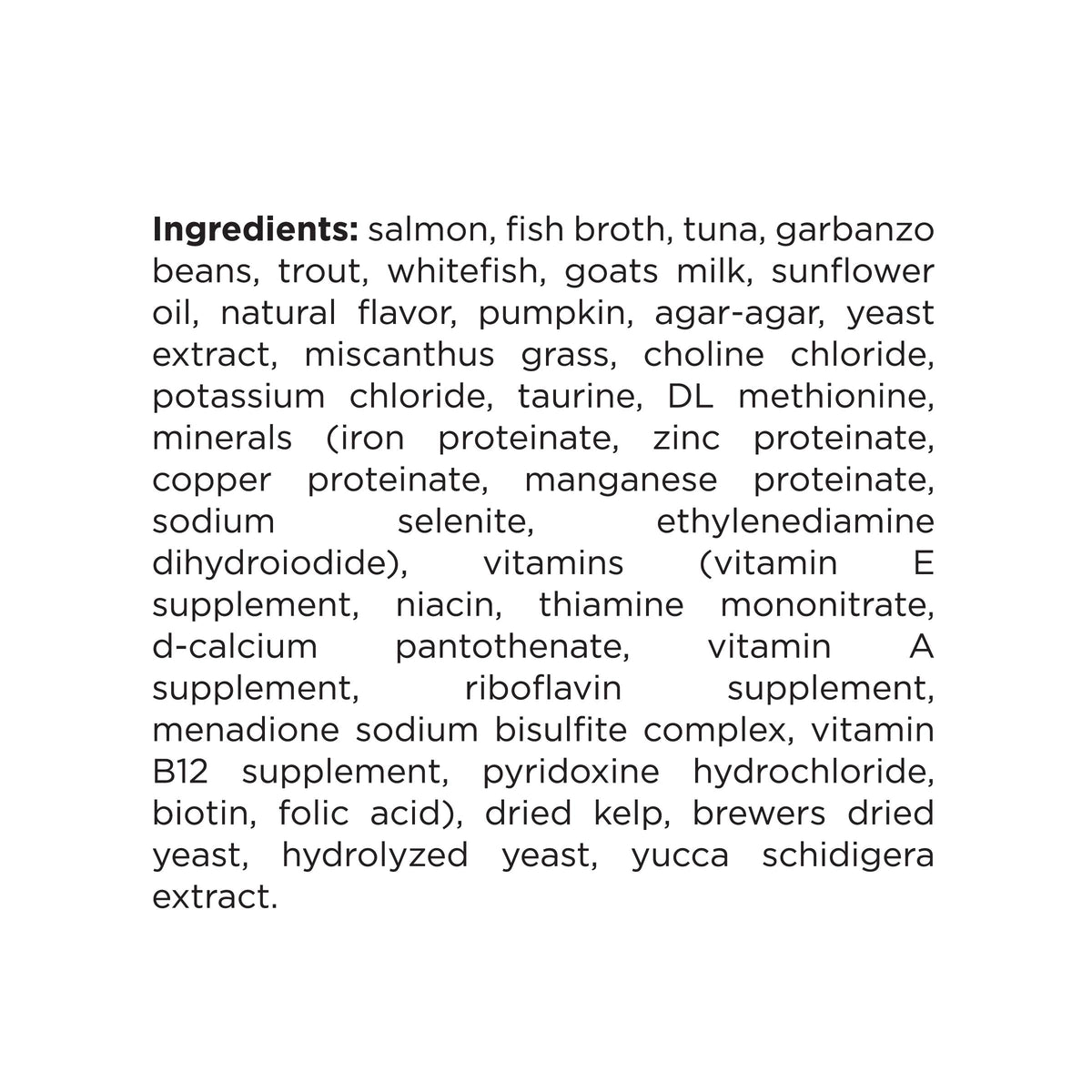 Ingredient Statement