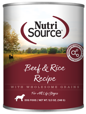 Beef & Rice Wet Dog Food