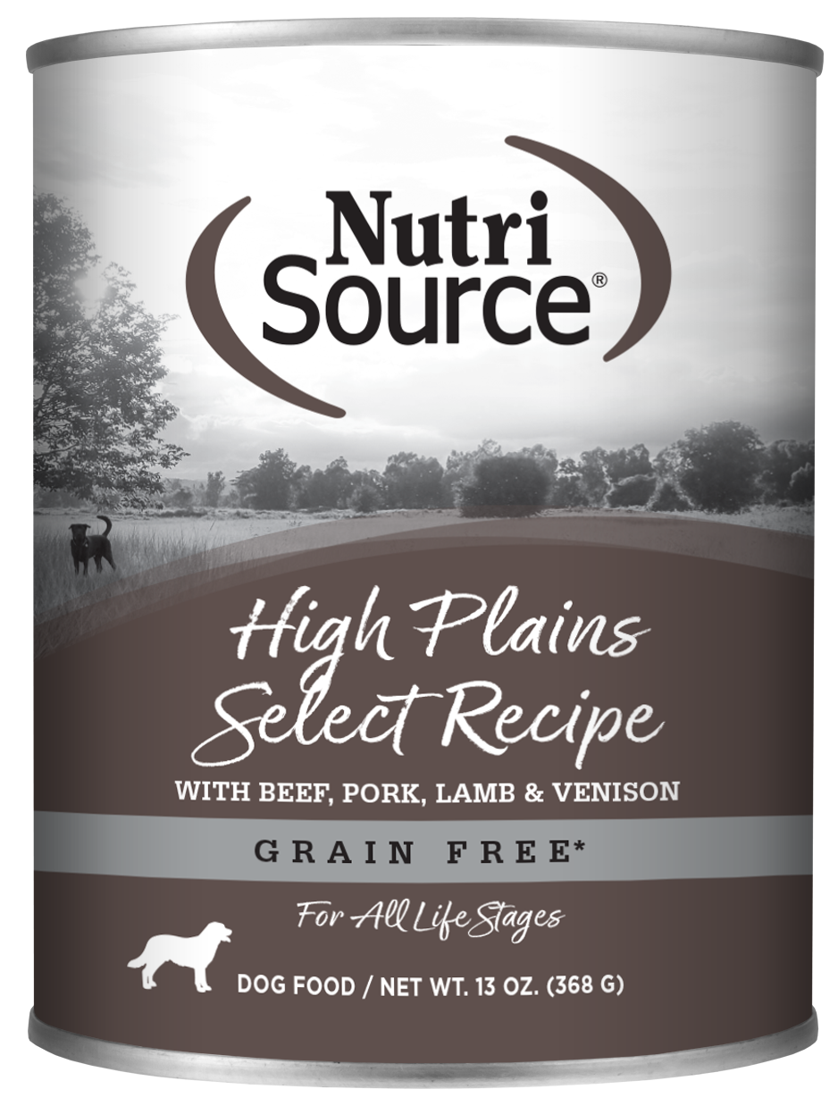NutriSource® High Plains Select Healthy Grain Free Wet Dog Food