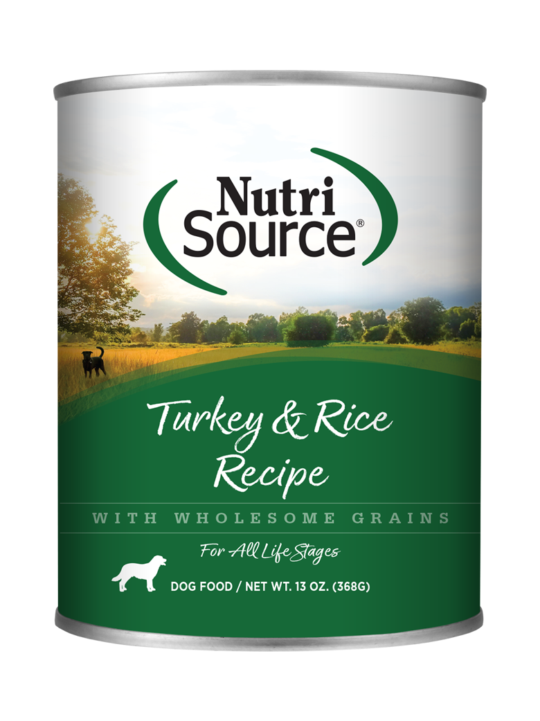 Turkey & Rice Dog Wet Formula