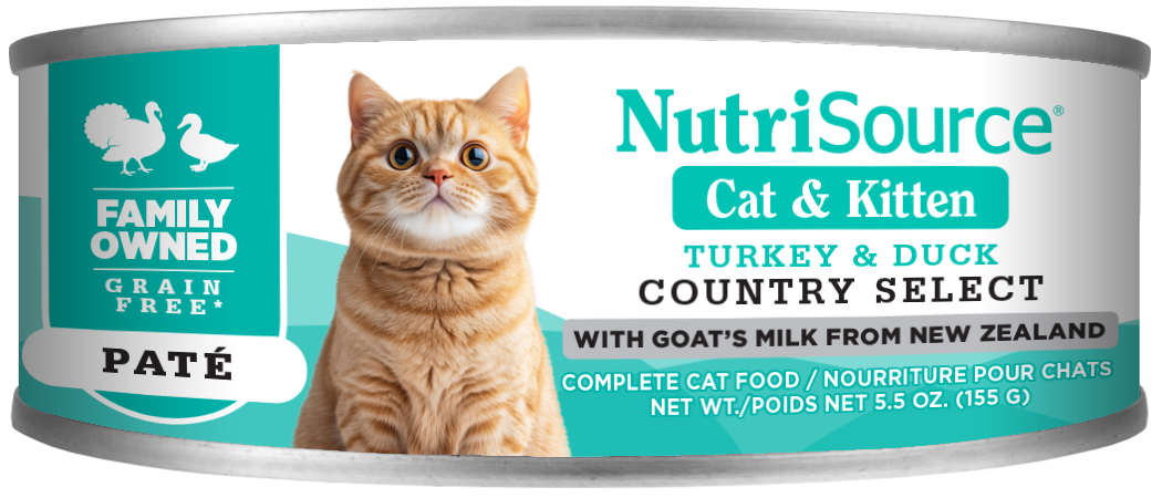 Can of NutriSource Turkey & Duck Country Select