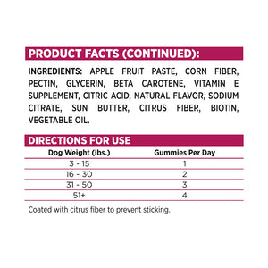 PRODUCT FACTS (CONTINUED)