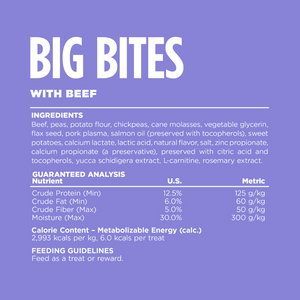 Grain Free Beef Big Bites