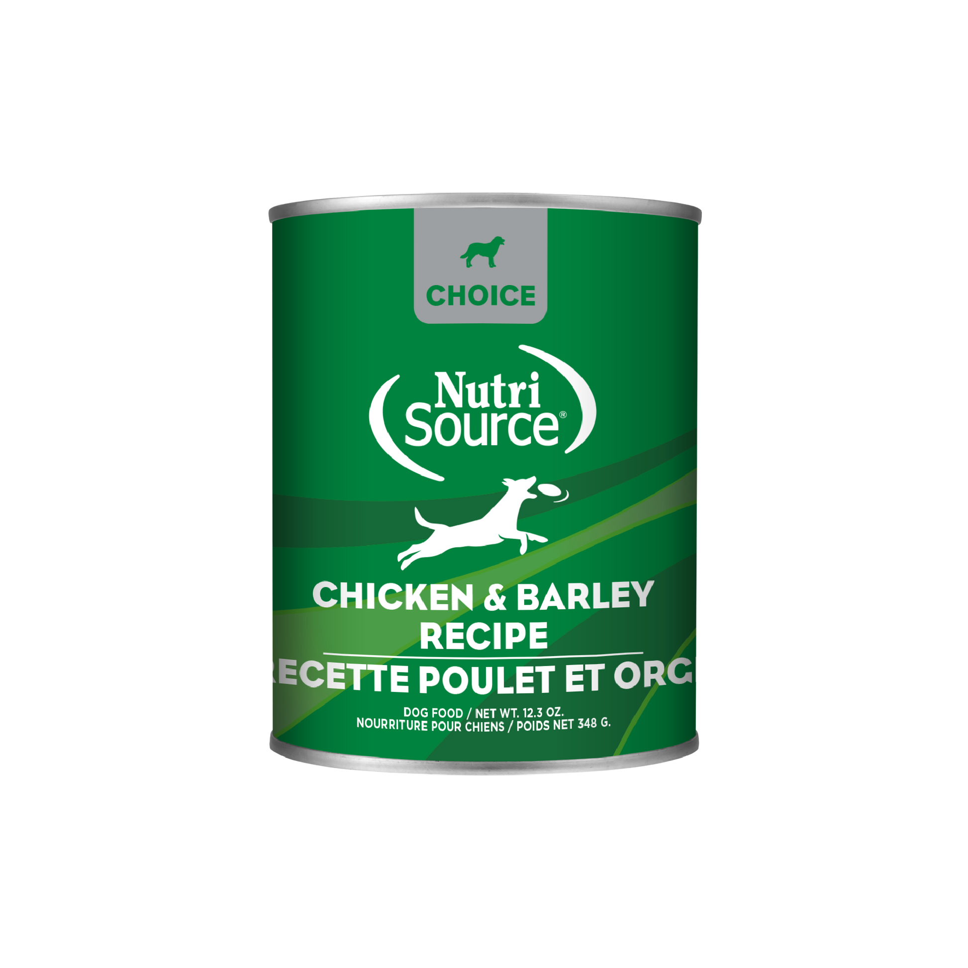 NutriSource Choice Chicken and Barley - can front