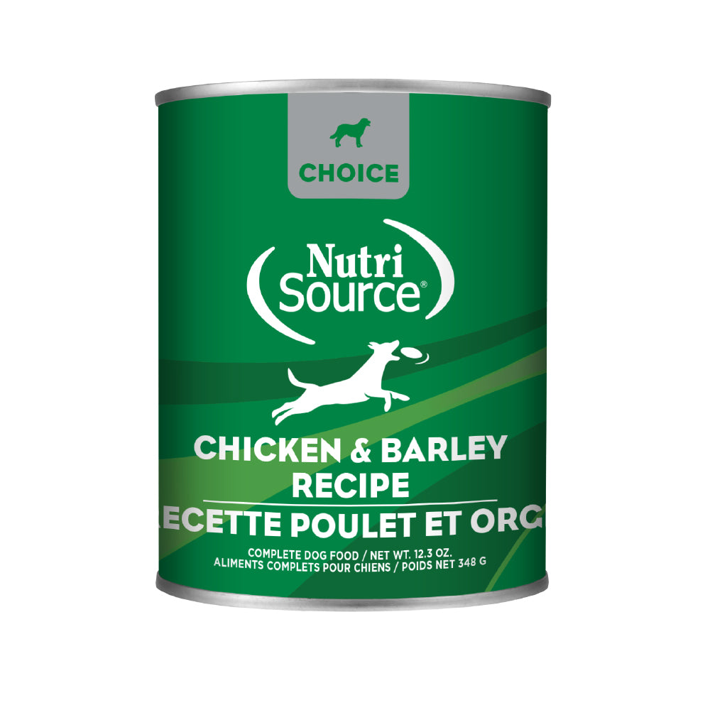 Formule pour chiens au poulet et à l'orge