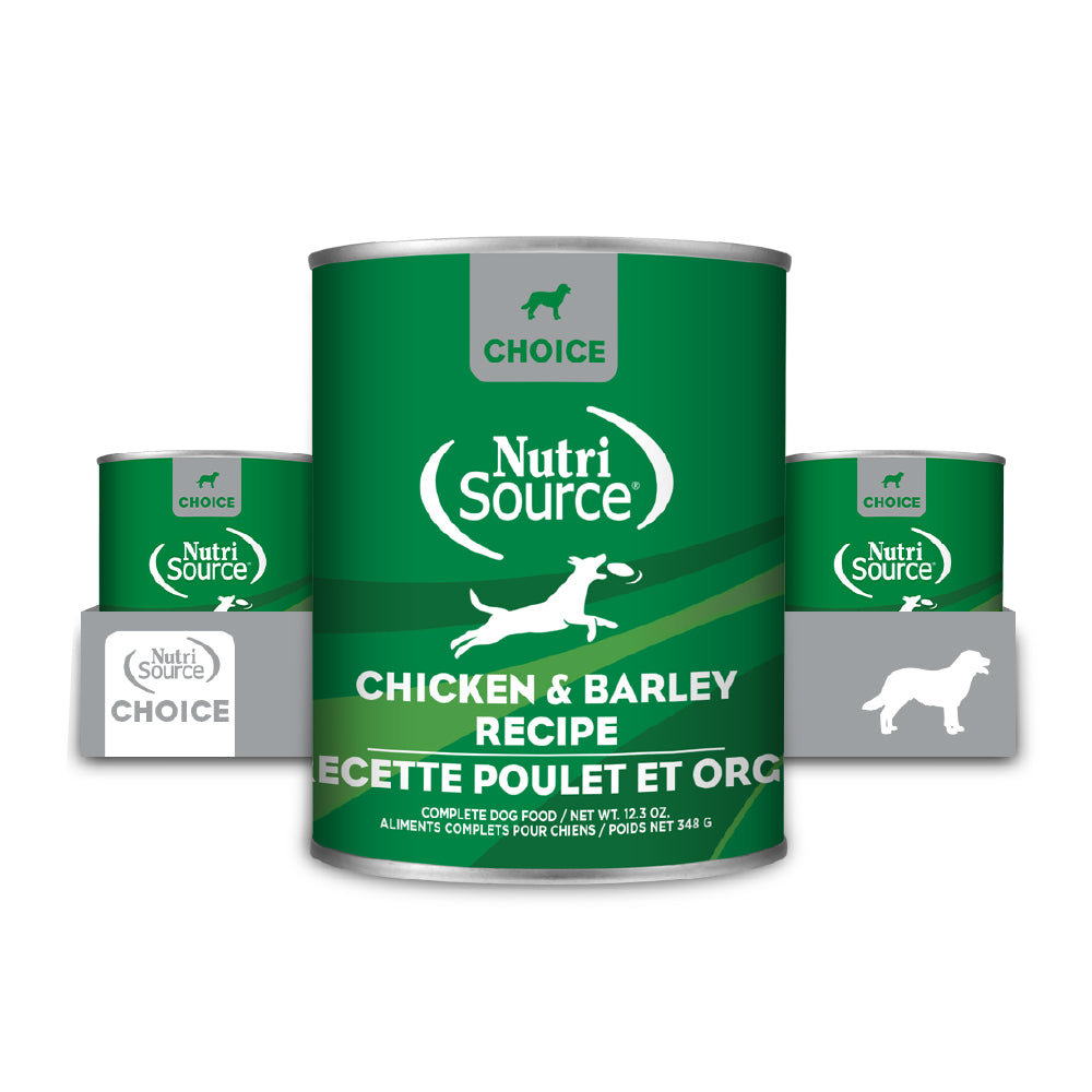 Formule pour chiens au poulet et à l'orge