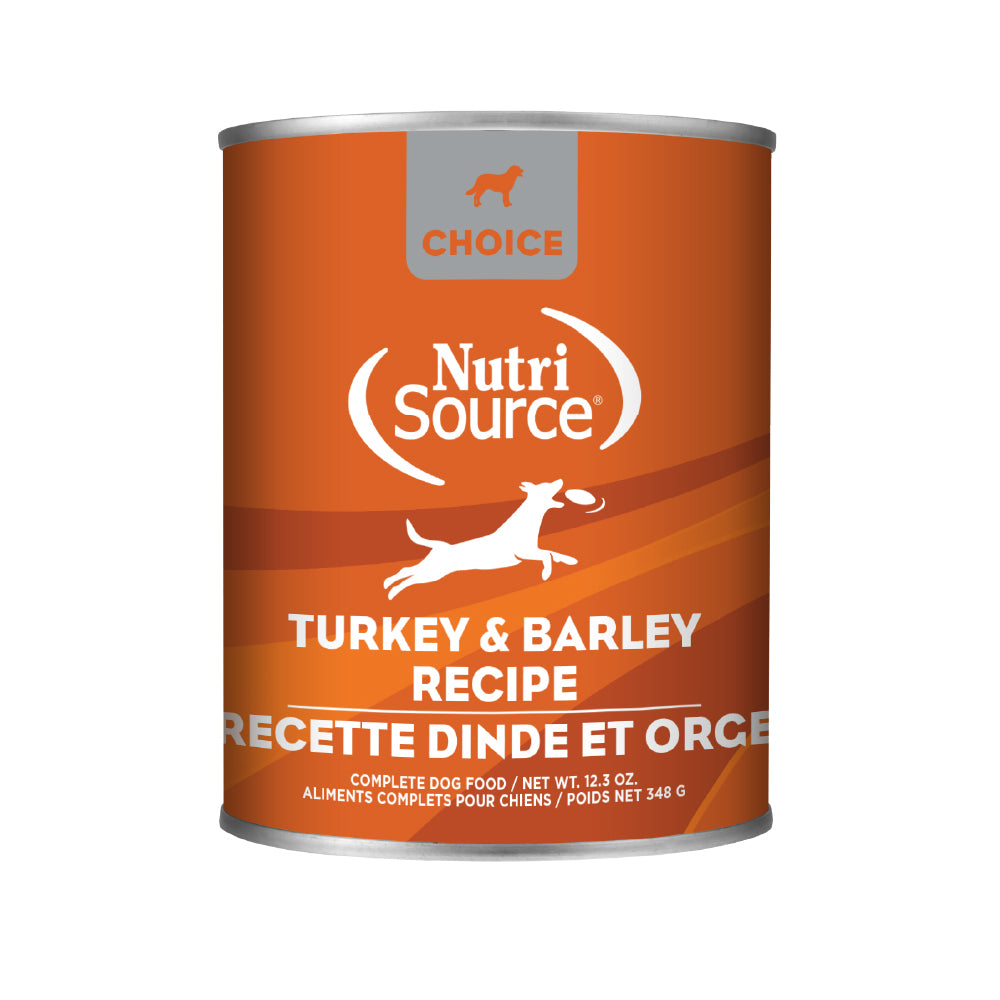 Dinde & Formule pour chiens à l'orge