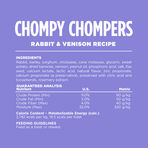 Rabbit & Venison Chompy Chompers