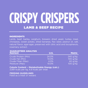 Lamb & Beef Crispy Crispers