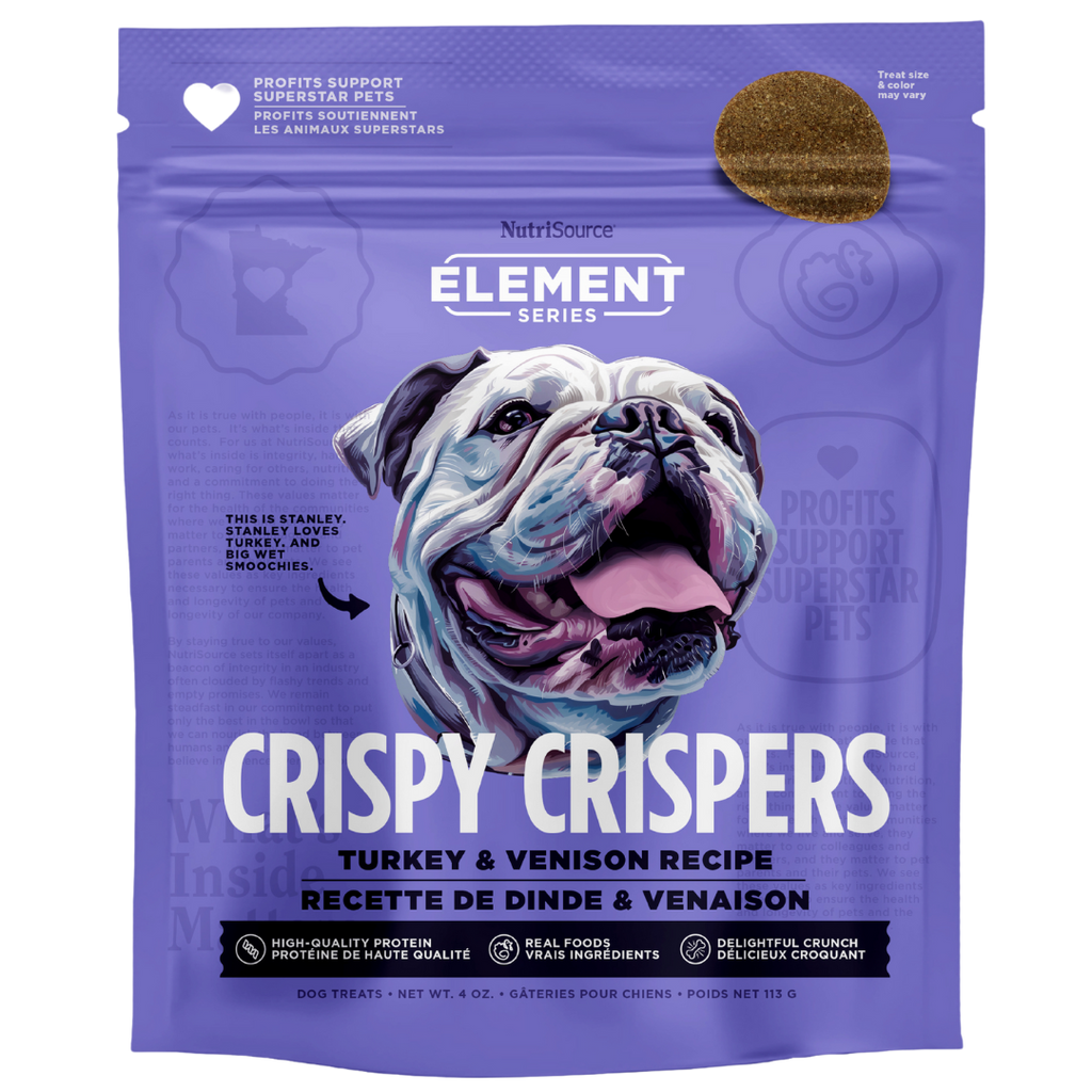 BUY Turkey & Venison Crispy Dog Treats | NutriSource Pet Foods