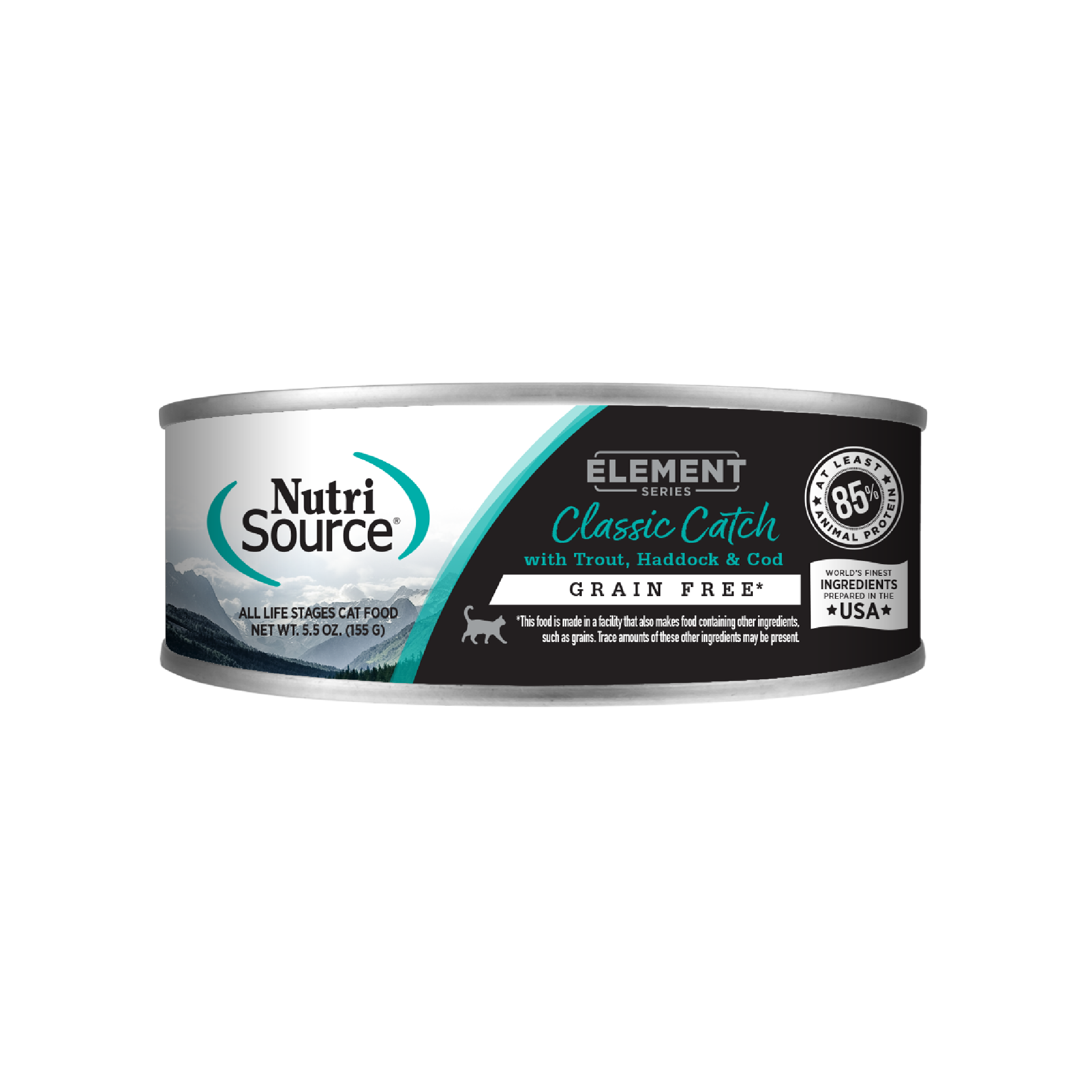 Element Series Grain Free Classic Catch - can front