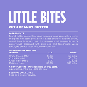 Grain Free Peanut Butter Little Bites