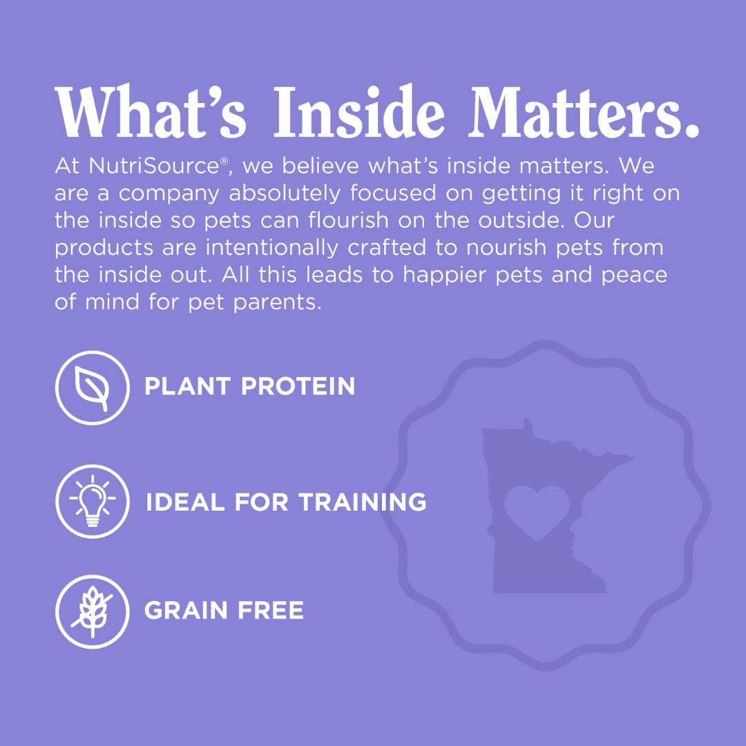 What's Inside Matters: High-Quality Protein, Ideal for Training, Grain Free