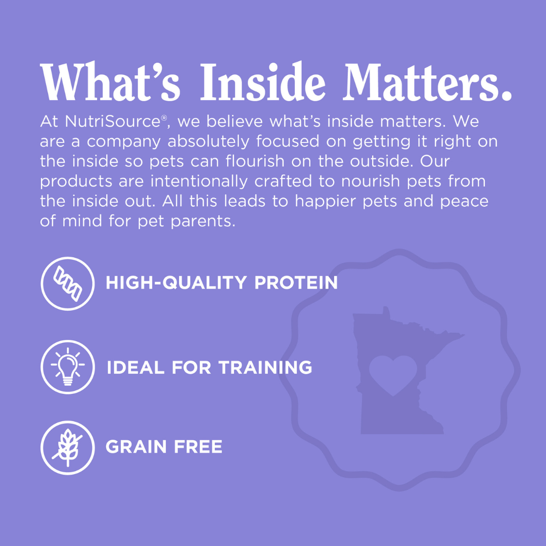 What's Inside Matters: High-Quality Protein, Ideal for Training, Grain Free