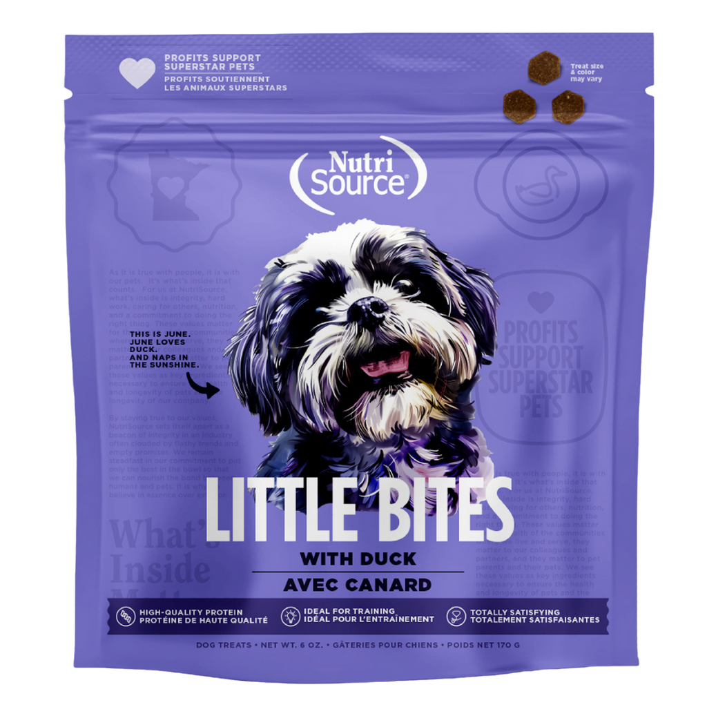 NutriSource Duck Little Bites Dog Treats NutriSource Duck Little Bites Dog Treats