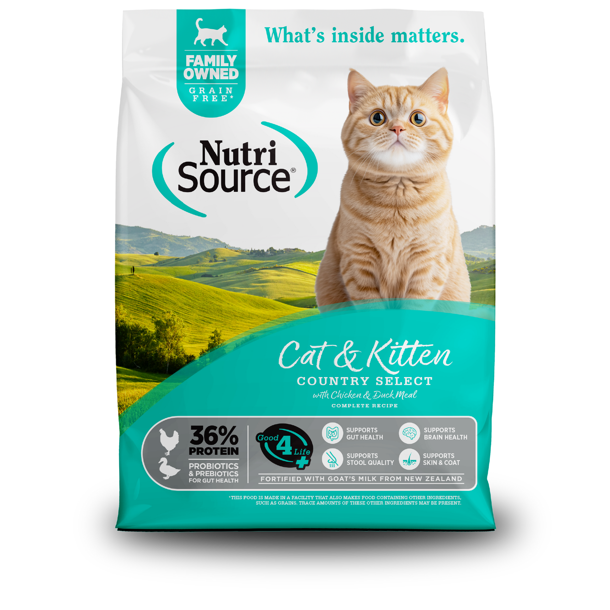 NutriSource Cat & Kitten Country Select  - bag front