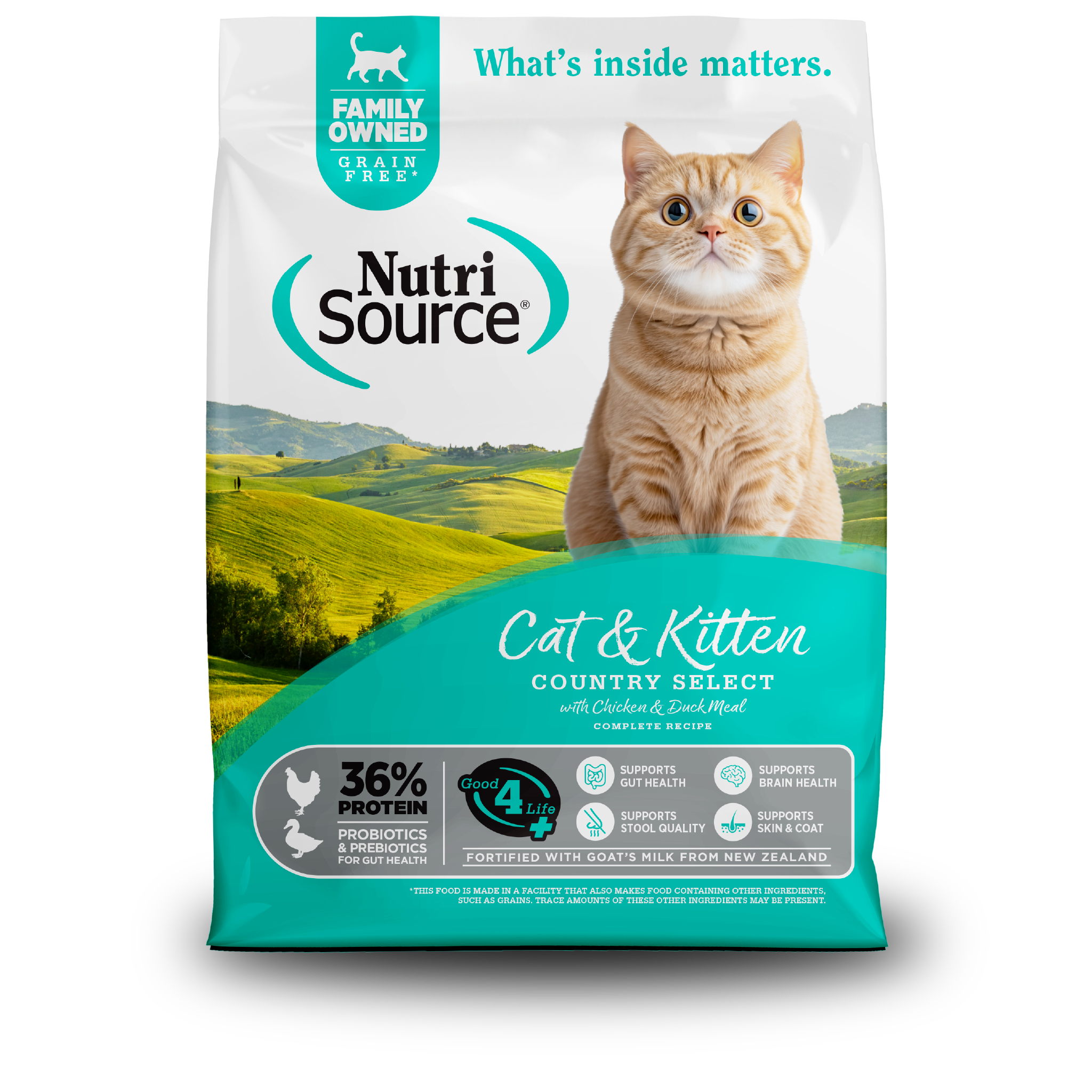 NutriSource Cat & Kitten Country Select  - bag front