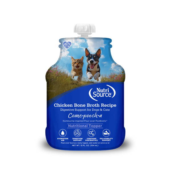 BUY Chicken Bone Broth | Come-pooch-a | NutriSource Pet Foods