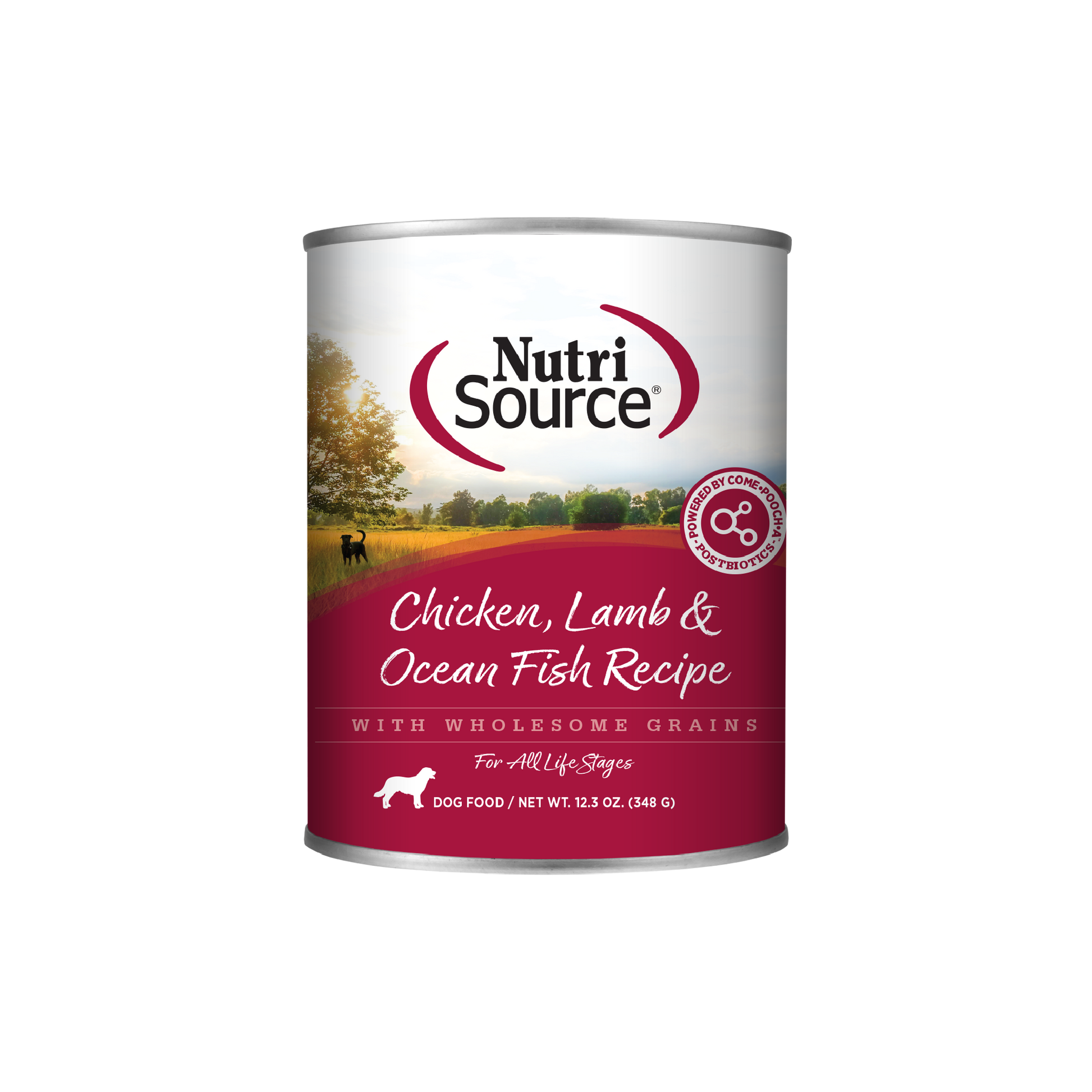NutriSource Chicken, Lamb & Ocean Fish Recipe - can front