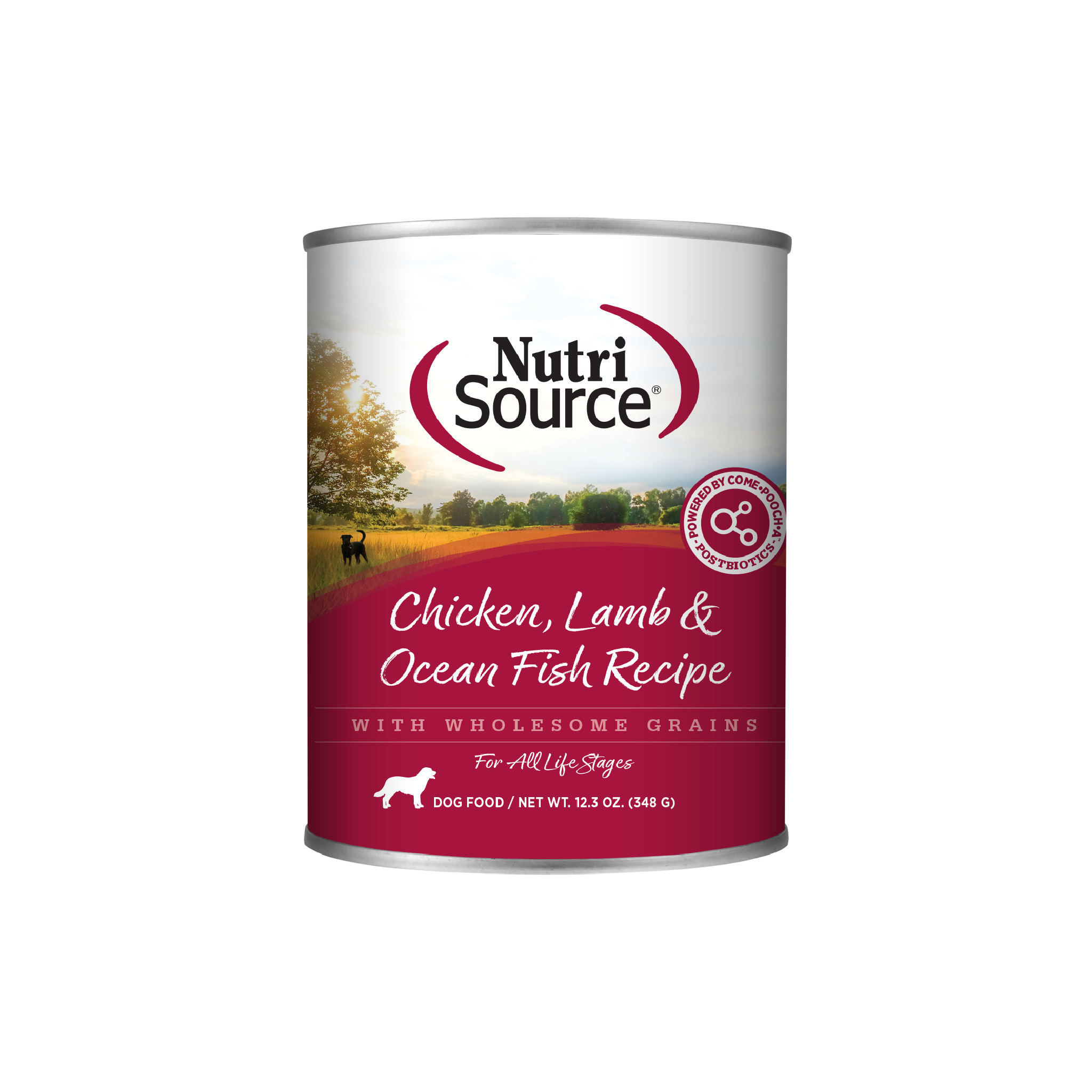 NutriSource Chicken, Lamb & Ocean Fish Recipe - can front