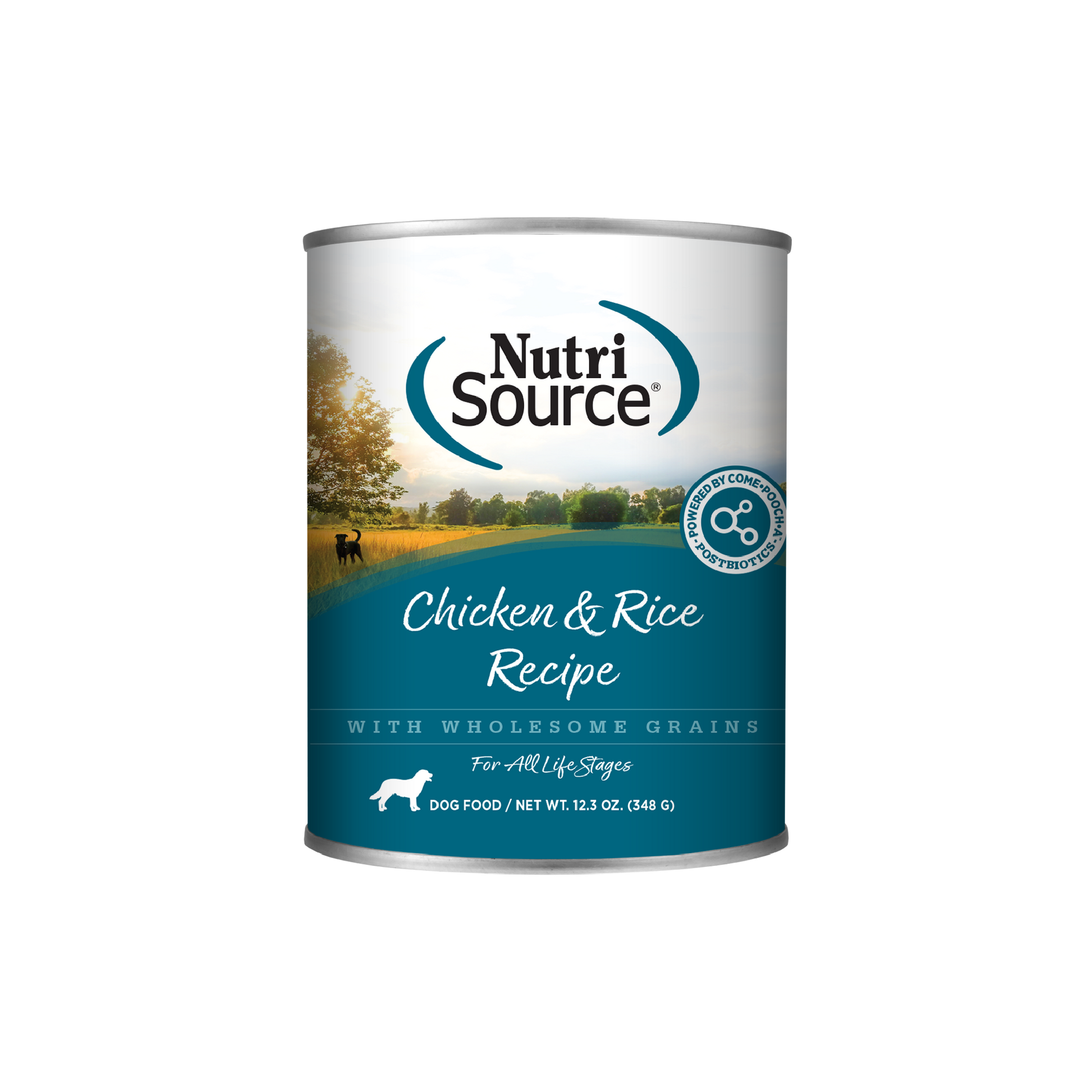 NutriSource Chicken & Rice Recipe - can front