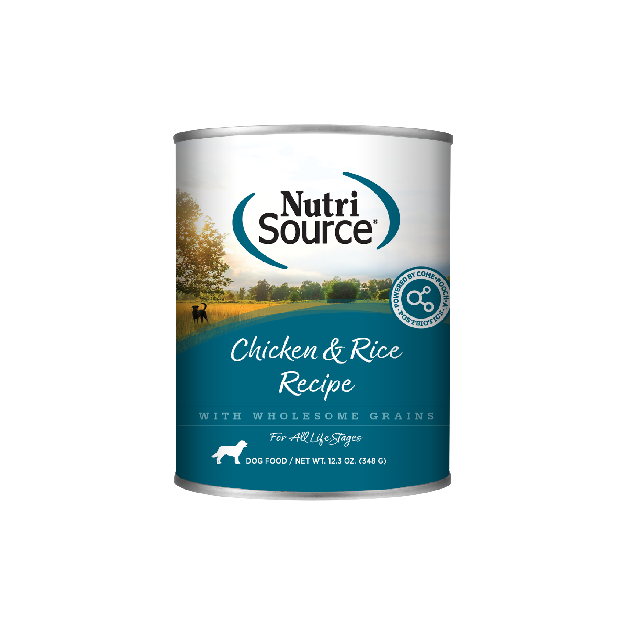NutriSource Chicken & Rice Recipe - can front