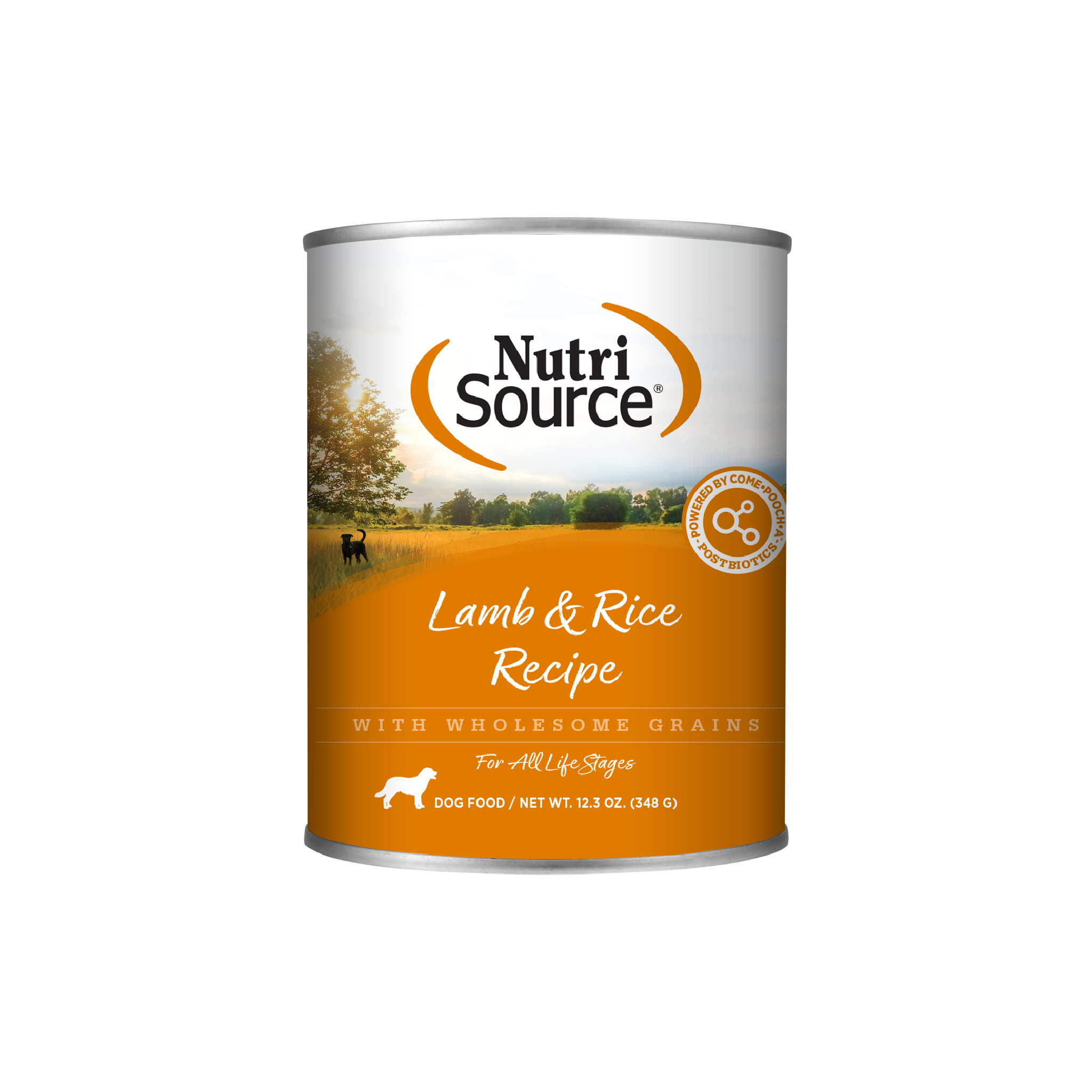 NutriSource Lamb & Rice Recipe - can front