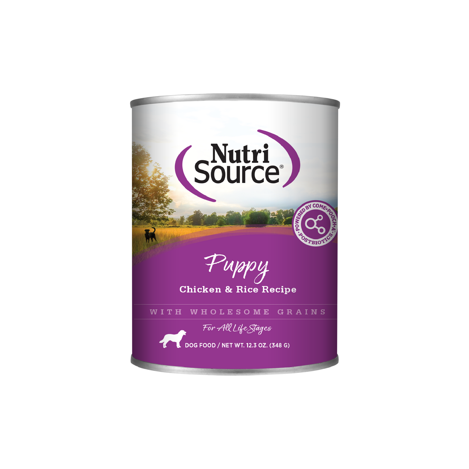 NutriSource Puppy Chicken & Rice Recipe - can front