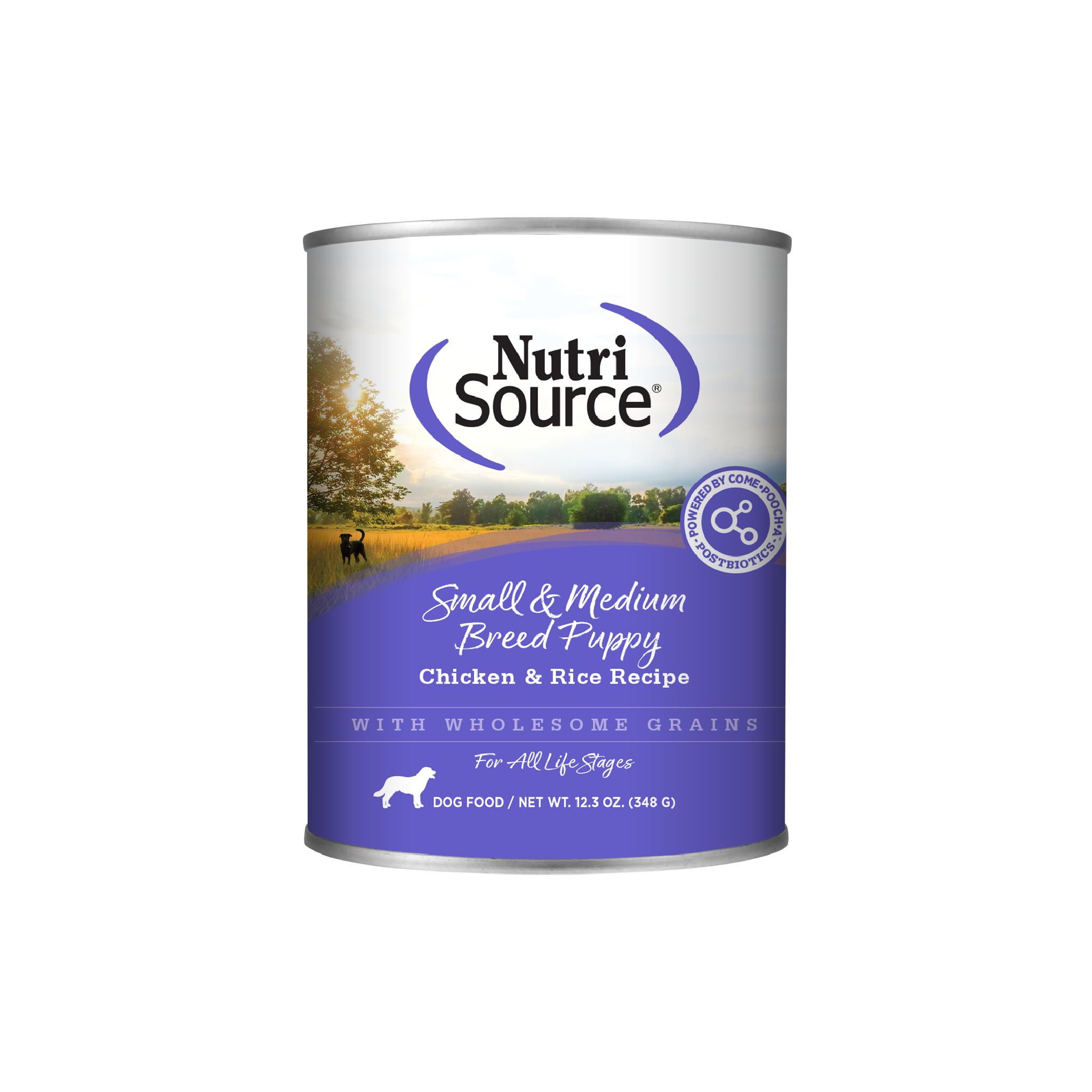 NutriSource Small & Medium Breed Puppy Recipe - can front