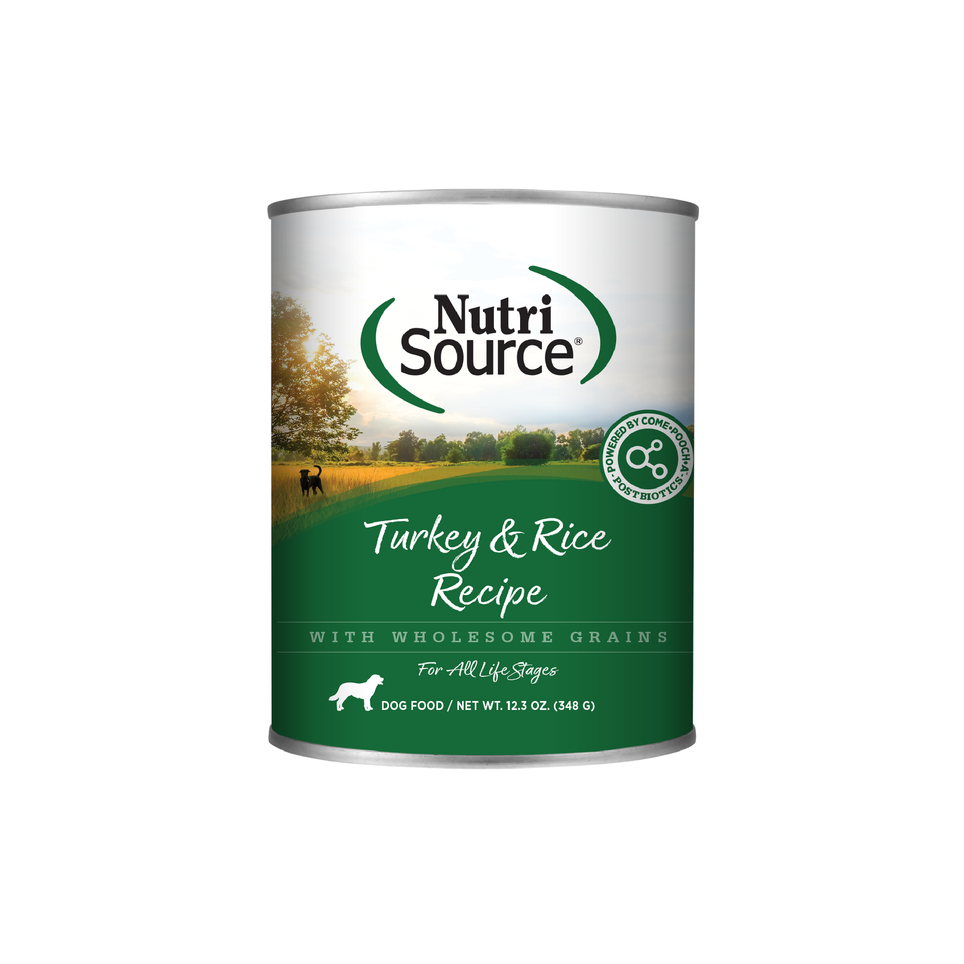 NutriSource Turkey & Rice Recipe - can front