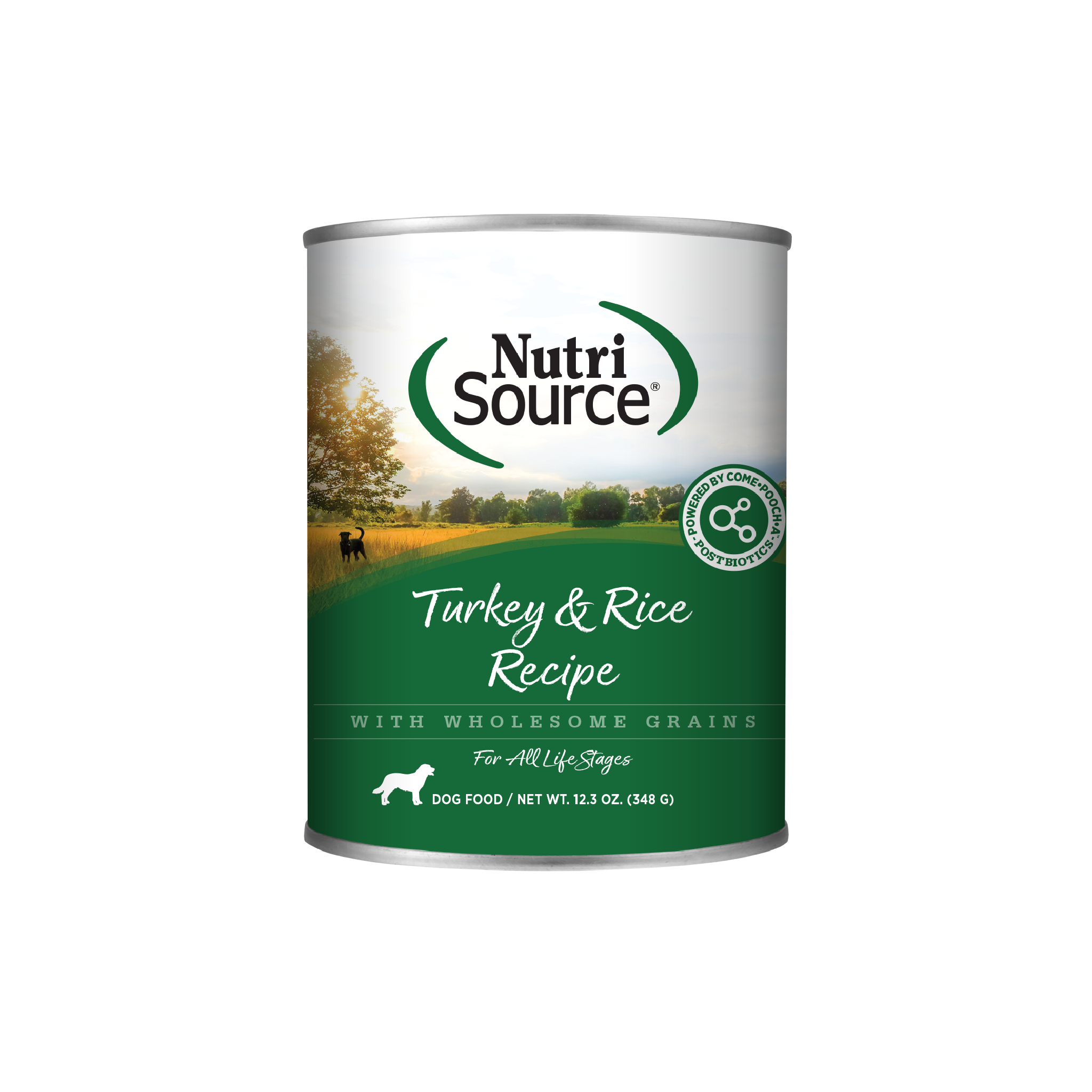 NutriSource Turkey & Rice Recipe - can front