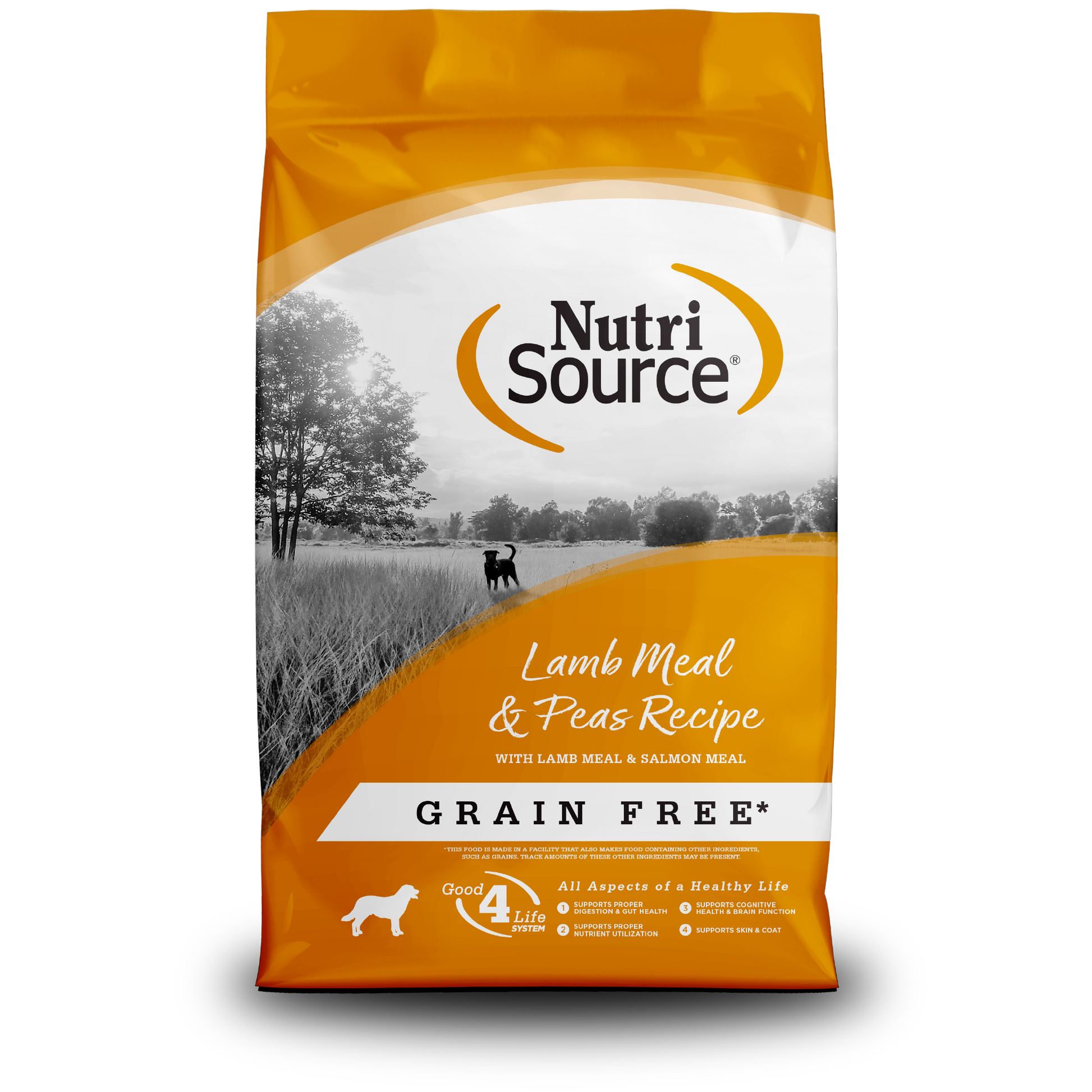Grain Free Lamb Meal & Peas - bag front