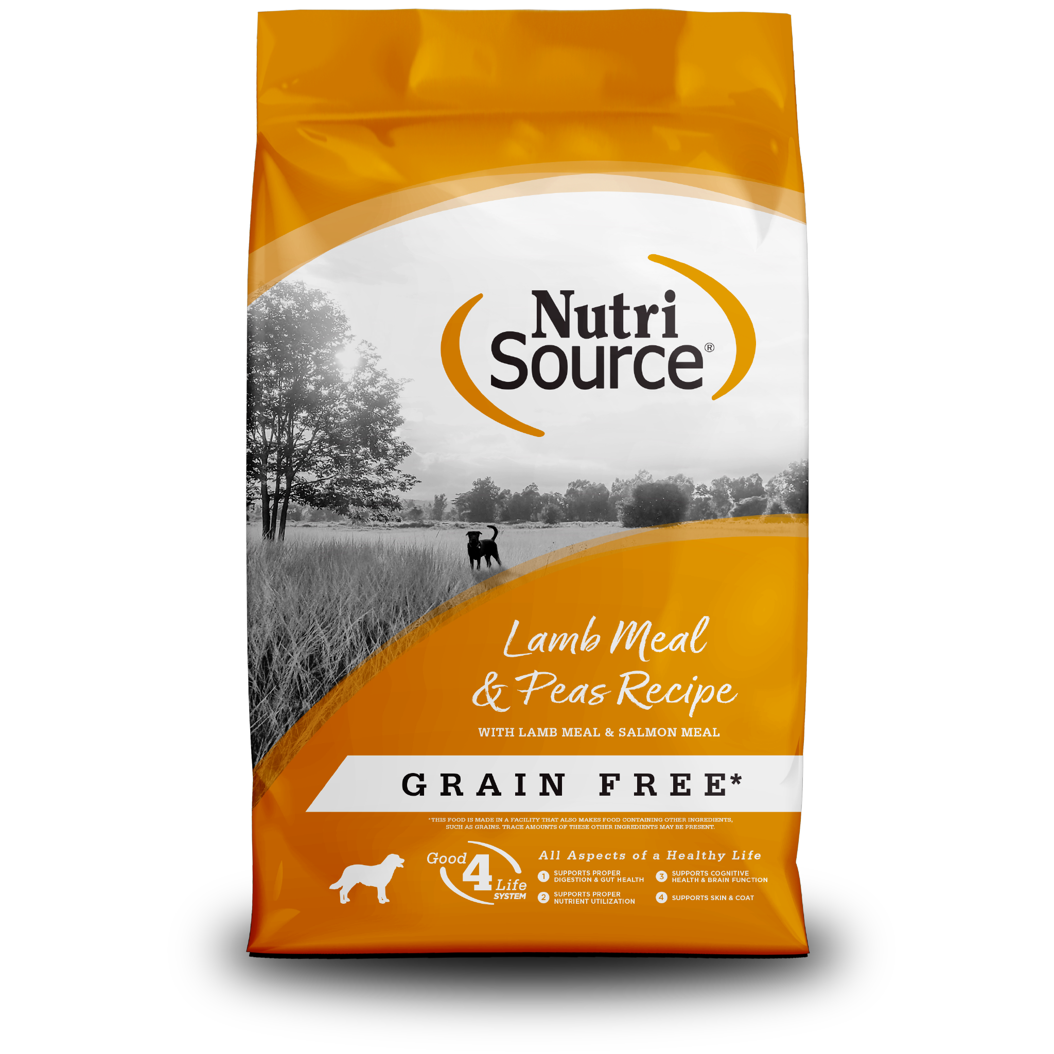 Grain Free Lamb Meal & Peas - bag front