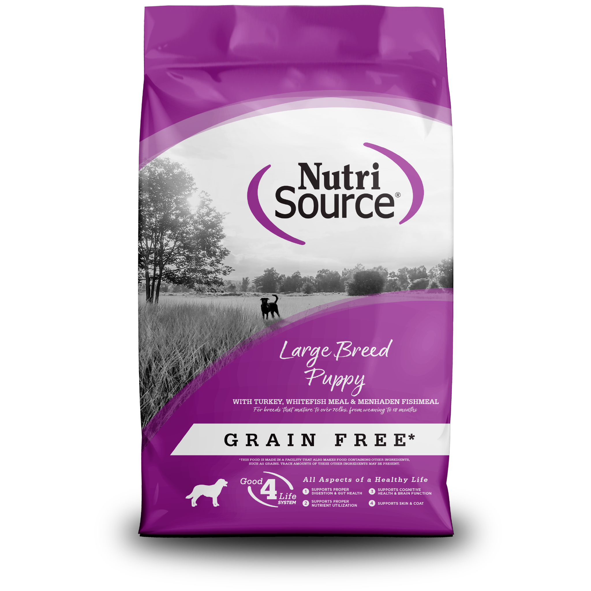 Grain Free Large Breed Puppy - bag front