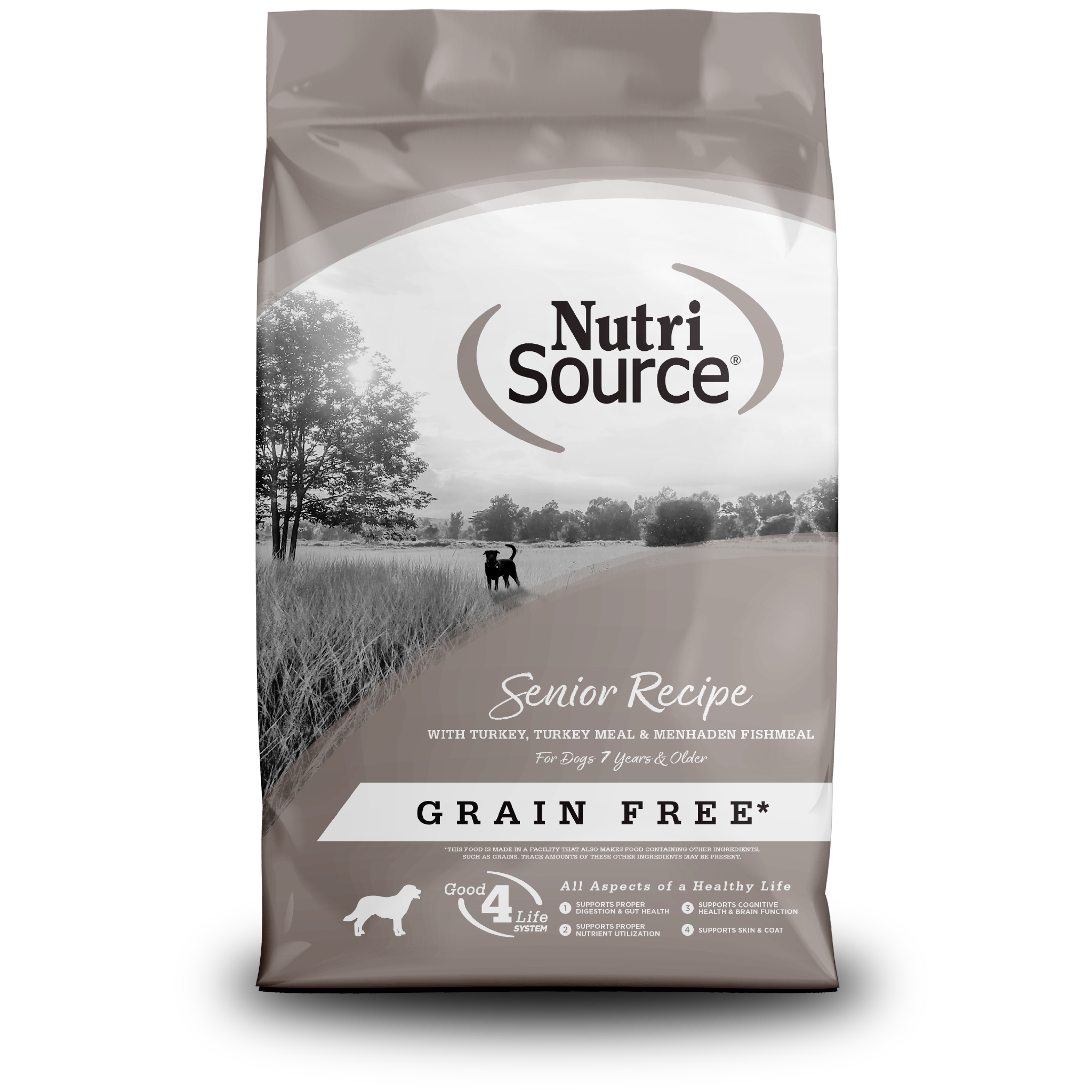 Grain Free Senior - bag front